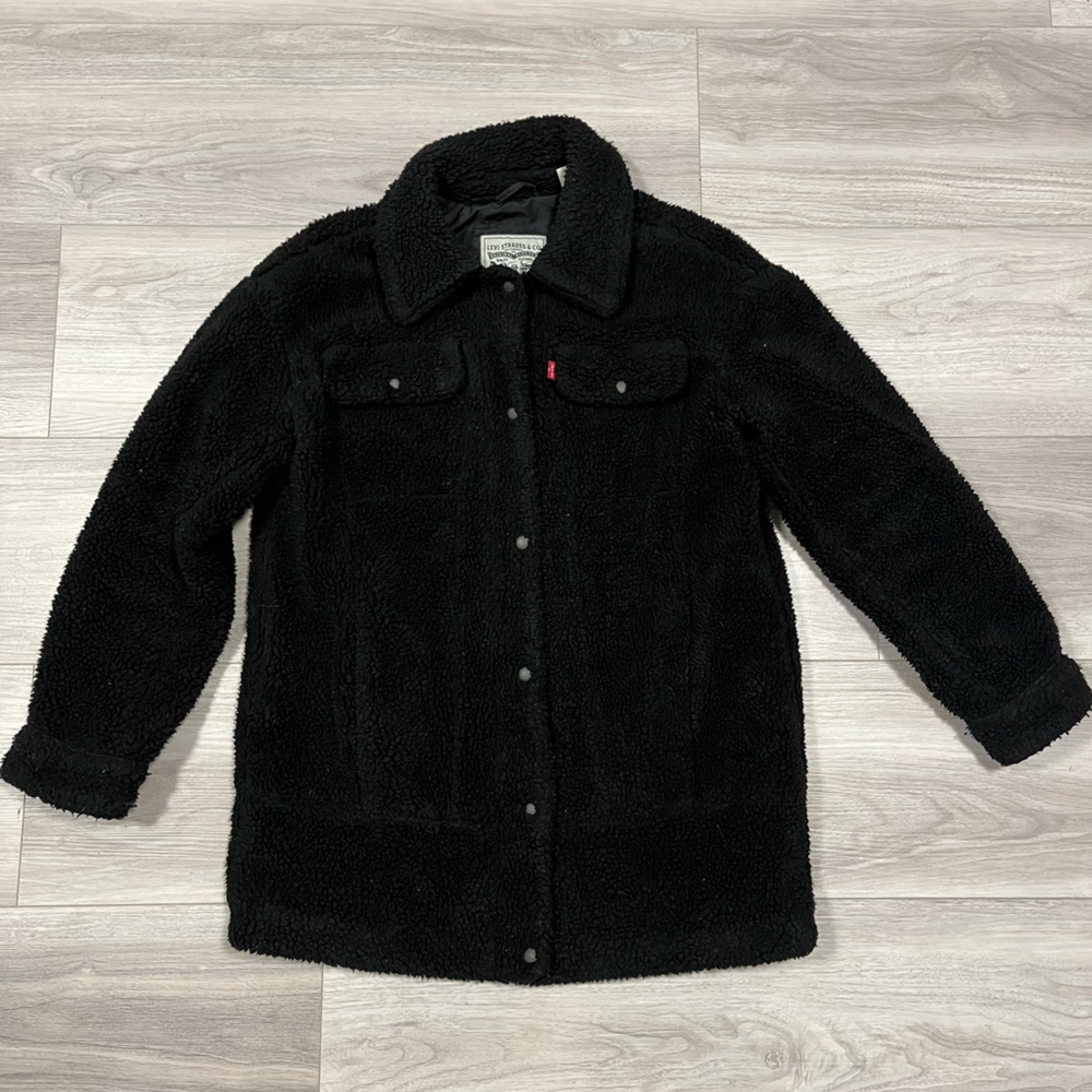 Levi’s Black Sherpa Jacket